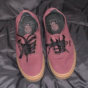 Maroon Vans